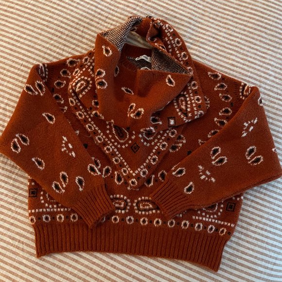 Mango | Sweaters | Mango Bandana Print 